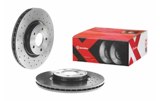 Brake Disc BREMBO XTRA LINE 09.9468.1X, Image 2