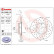 Brake Disc BREMBO XTRA LINE 09.9468.2X, Thumbnail 2