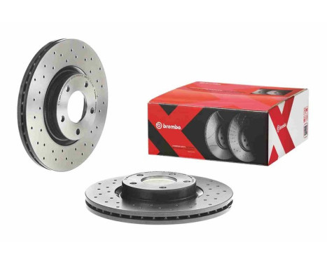 Brake Disc BREMBO XTRA LINE 09.9468.2X, Image 3