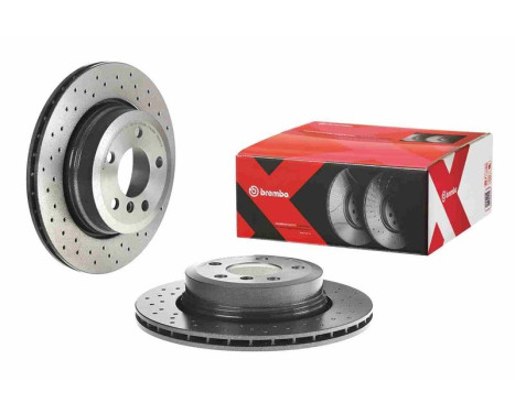 Brake Disc BREMBO XTRA LINE 09.9573.1X, Image 3