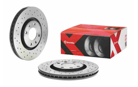 Brake Disc BREMBO XTRA LINE 09.9619.1X, Image 2