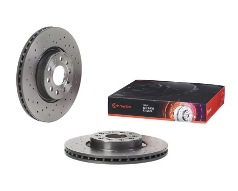 Brake Disc BREMBO XTRA LINE 09.9772.1X, Image 3