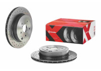 Brake Disc BREMBO XTRA LINE 09.A198.1X