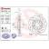 Brake Disc BREMBO XTRA LINE 09.A721.1X, Thumbnail 2