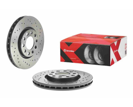 Brake Disc BREMBO XTRA LINE 09.A721.1X, Image 3