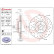 Brake Disc BREMBO XTRA LINE 09.A728.1X, Thumbnail 3