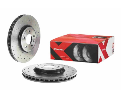 Brake Disc BREMBO XTRA LINE 09.A758.1X, Image 3