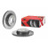 Brake Disc BREMBO XTRA LINE 09.A760.1X, Thumbnail 2