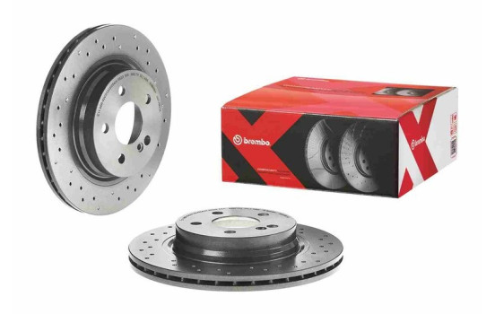 Brake Disc BREMBO XTRA LINE 09.A760.1X, Image 2