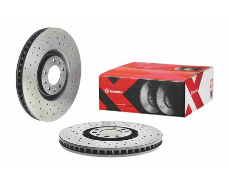 Brake Disc BREMBO XTRA LINE 09.A829.1X, Image 3