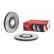 Brake Disc BREMBO XTRA LINE 09.A829.1X, Thumbnail 3