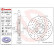 Brake Disc BREMBO XTRA LINE 09.A829.2X, Thumbnail 2