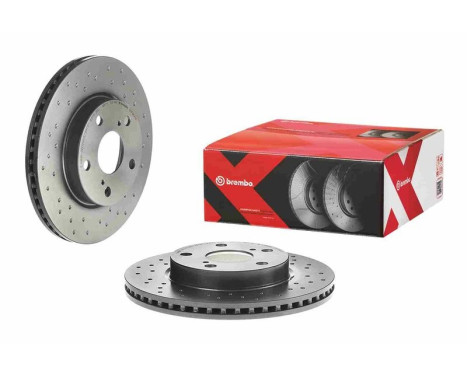 Brake Disc BREMBO XTRA LINE 09.A864.1X, Image 3