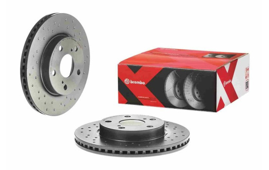 Brake Disc BREMBO XTRA LINE 09.A864.1X, Image 2