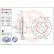 Brake Disc BREMBO XTRA LINE 09.A864.1X, Thumbnail 3