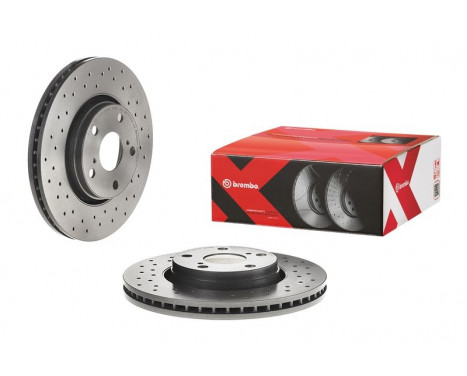 Brake Disc BREMBO XTRA LINE 09.A914.1X, Image 3