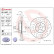 Brake Disc BREMBO XTRA LINE 09.A921.1X, Thumbnail 3