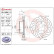 Brake Disc BREMBO XTRA LINE 09.A966.1X, Thumbnail 3