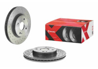 Brake Disc BREMBO XTRA LINE 09.A968.1X