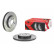 Brake Disc BREMBO XTRA LINE 09.A968.1X, Thumbnail 2