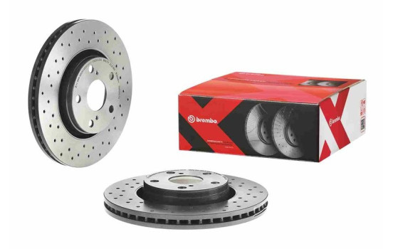 Brake Disc BREMBO XTRA LINE 09.B043.1X, Image 2