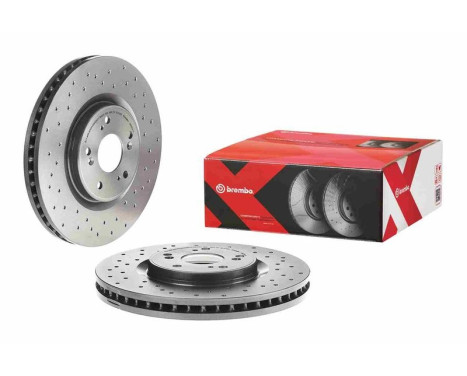 Brake Disc BREMBO XTRA LINE 09.B269.1X, Image 3