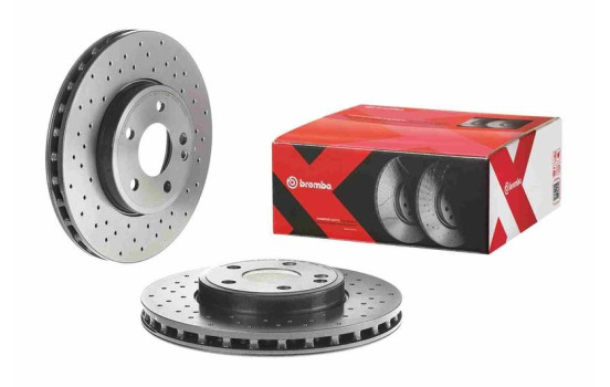 Brake Disc BREMBO XTRA LINE 09.B344.4X, Image 2