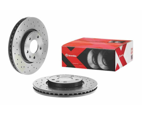 Brake Disc BREMBO XTRA LINE 09.B356.1X, Image 3