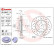 Brake Disc BREMBO XTRA LINE 09.B647.1X, Thumbnail 2