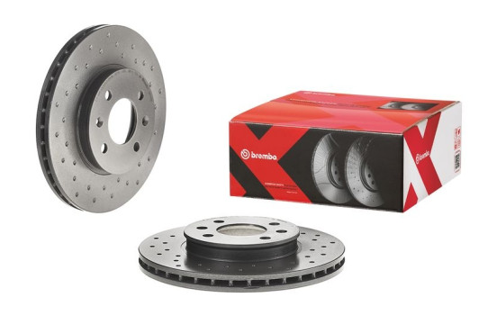 Brake Disc BREMBO XTRA LINE 09.C171.1X, Image 2