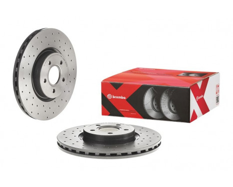 Brake Disc BREMBO XTRA LINE 09.C542.1X, Image 2