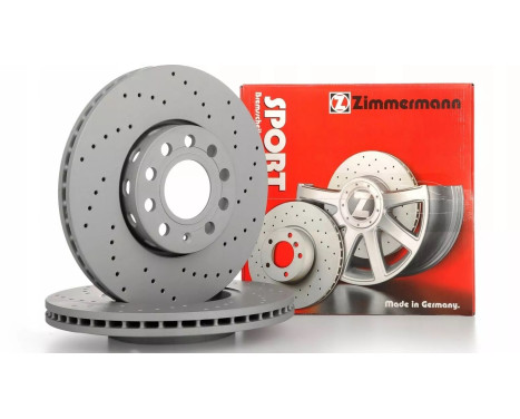 Brake Disc COAT Z 110.2222.20 Zimmermann