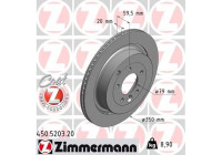 Brake Disc COAT Z 450.5203.20 Zimmermann