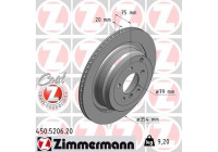 Brake Disc COAT Z 450.5206.20 Zimmermann