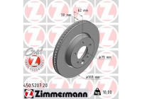 Brake Disc COAT Z 450.5207.20 Zimmermann