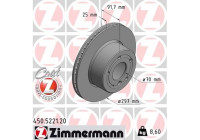 Brake Disc COAT Z 450.5221.20 Zimmermann