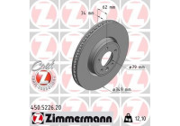 Brake Disc COAT Z 450.5226.20 Zimmermann