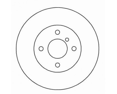 Brake Disc COATED 15721 ABS