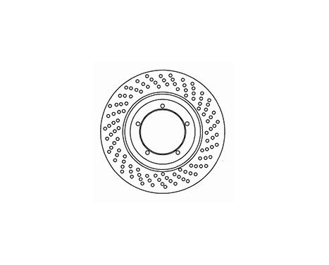 Brake Disc COATED 15808 ABS, Image 2