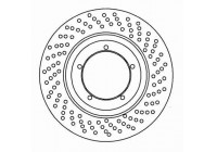 Brake Disc COATED 15808 ABS