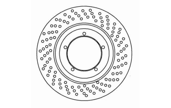 Brake Disc COATED 15808 ABS