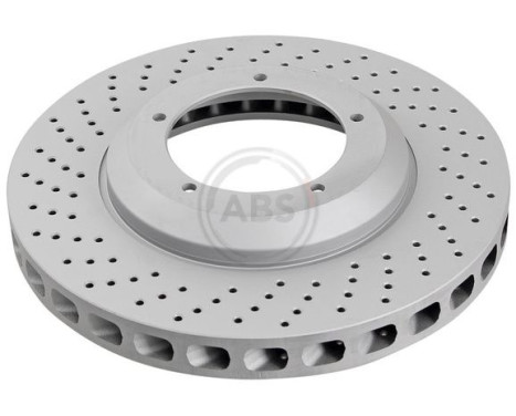 Brake Disc COATED 15808 ABS, Image 3