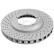 Brake Disc COATED 15808 ABS, Thumbnail 3