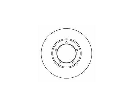 Brake Disc COATED 15827 ABS, Image 2