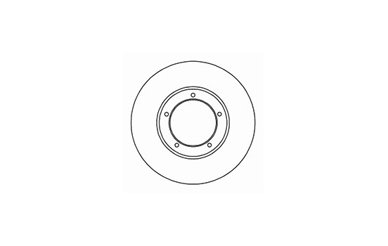 Brake Disc COATED 15827 ABS, Image 2