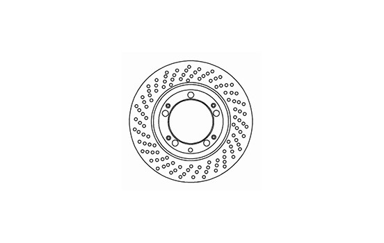 Brake Disc COATED 15882 ABS, Image 2