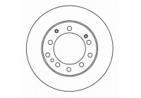Brake Disc COATED 15940 ABS