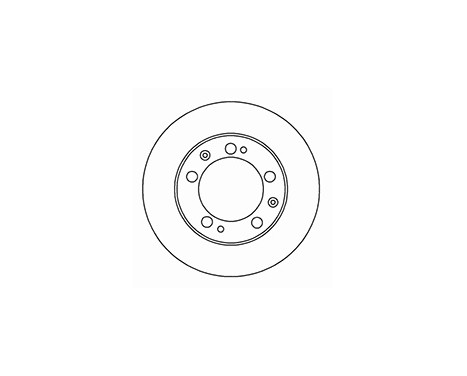 Brake Disc COATED 16115 ABS, Image 2