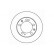 Brake Disc COATED 16115 ABS, Thumbnail 2