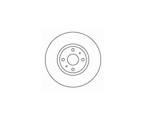 Brake Disc COATED 16153 ABS, Image 2